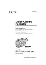 Sony TR3300E Справочник Пользователя