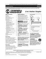 Campbell Hausfeld IN724801AV Manuale Utente