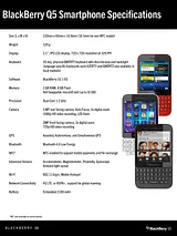 BlackBerry Q5 PRD-53828-020 전단