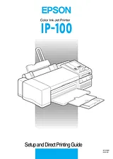 Epson IP-100 Справочник Пользователя