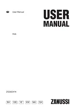 Zanussi ZGG62414XA Manual Do Utilizador