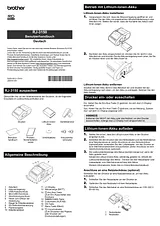 Brother RJ-3150 User Guide