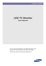 Samsung FX2490HD Manual De Usuario