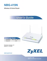 ZyXEL NBG-419N 사용자 가이드