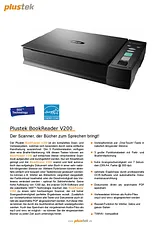 Plustek Bookreader V200 0238 Scheda Tecnica