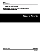 Texas Instruments TPS62052 Evaluation Module TPS62052EVM-234 TPS62052EVM-234 데이터 시트
