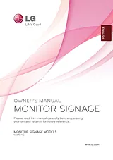 LG M3704CCBA Owner's Manual