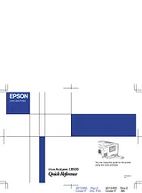 Epson C8500 Quick Reference Card