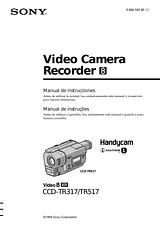 Sony CCD-TR317 User Manual