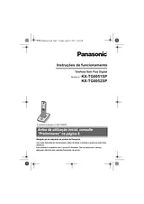 Panasonic KXTG8052SP Guia De Utilização
