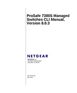 Netgear GSM7328FS - ProSAFE 24 SFP + 4 Gigabit L3 Managed Stackable Switch Guide D’Exploitation