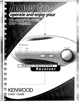 Kenwood KRF-V9993D Betriebsanweisung