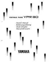 Yamaha YPR-30 Manuale Utente
