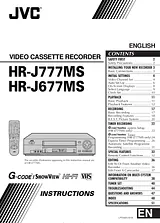 JVC HR-J777MS Manual Do Utilizador