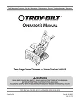 Troy-Bilt 2690XP Справочник Пользователя