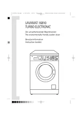 AEG LAVAMAT 16810 Manual Do Utilizador