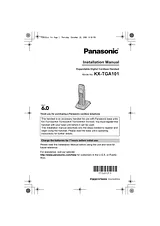 Panasonic kx-tga101 사용자 설명서
