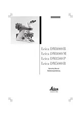 Leica DM5000B Manuel D’Utilisation