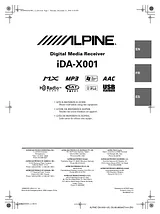Alpine ida-x001 Cartão De Referência Rápida