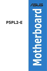 ASUS P5PL2-E User Manual