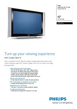 Philips widescreen flat TV 42PF3331 42PF3331/10 Manuale Utente