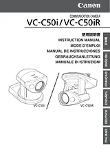 Canon VC-C50IR Manual Do Utilizador