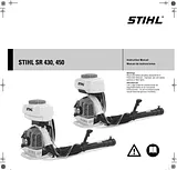 Stihl SR 450 사용자 매뉴얼