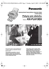 Panasonic KXFL613EX Operating Guide