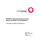 Lucent Technologies System 85 Справочник Пользователя