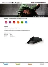Conceptronic Media Titan with dual Digital Tuner 500GB C10-571 Manuale Utente