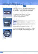 Bauser 3801.2.1.0.1.2 Digital timer or pulse counter - new! Twin solution Assembly dimensions 45 x 45 mm 3801.2.1.0.1.2 Data Sheet