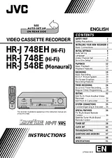JVC HR-J748E Справочник Пользователя