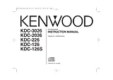 Kenwood KDC-126 사용자 설명서