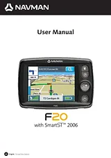 Navman F-SERIES F20 User Manual