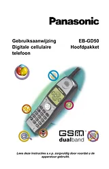 Panasonic EB-GD50 Operating Guide
