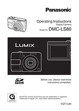 Panasonic DMC-LS80 Manual Do Utilizador