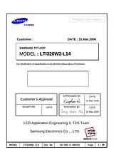 Samsung LTI320W2-L14 User Manual