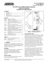 Adtran D4 U-BR1TE V Manual De Usuario