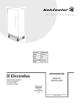 Electrolux KRS221LGW ユーザーズマニュアル