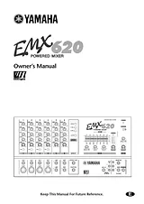 Yamaha EMX620 Manuel D’Utilisation