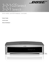 Bose 3-2-1 SERIES II Benutzerhandbuch