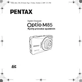 Pentax Optio M85 Guide D’Installation Rapide
