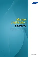Samsung Moniteur LED 22" au design Touch of Color Manuel D’Utilisation