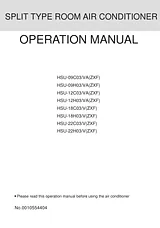Haier HSU-09C03 User Manual