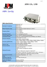 APM ABR-1A+3G Folheto