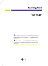 LG W2284F User Guide