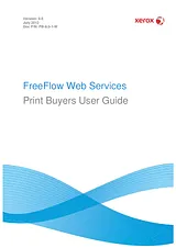 Xerox FreeFlow Web Services Support & Software Guía Del Usuario