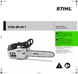 Stihl chainsaw ms 200 t User Manual