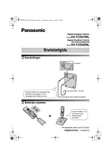Panasonic KXTCD820NL Mode D’Emploi