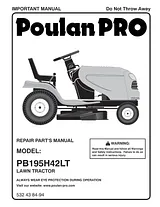 Poulan PB195H42LT ユーザーズマニュアル